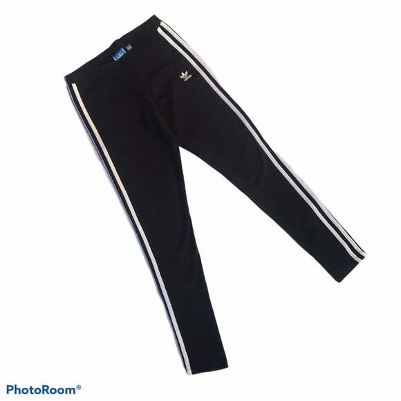 Adidas Three Stripe Cotton Leggings XS - Picture 3 of 10